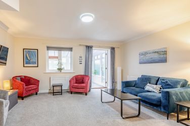 Lounge leading out to conservatory