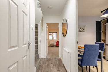 From the inner front door