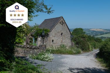 In a quiet location off a bridleway