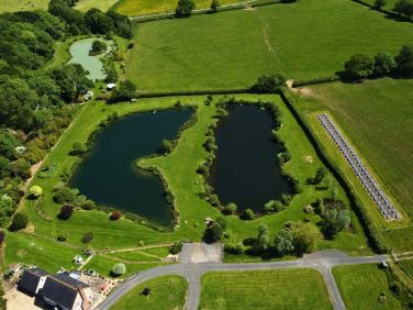 Ariel View of Trout Lakes