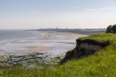 The stunning sandy stretch of beach which runs from Sewerby to Bridlington