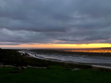 Sunset from Beach Rise, Silverdale.