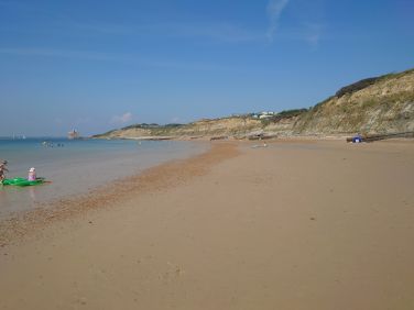 Brambles Chine beach looking towards Fort Albert