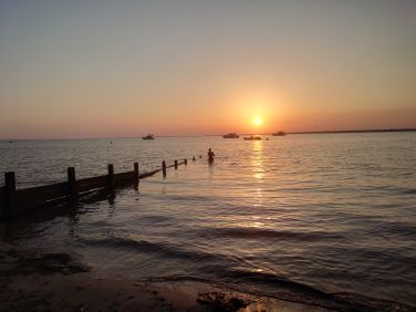 Sunset from Brambles Chine Beach