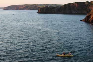 From The Point, looking north towards Broad Haven and Nolton.