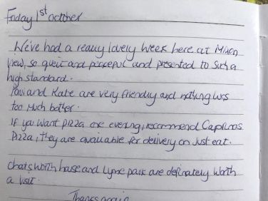 So quiet and peaceful and presented to such a high standard