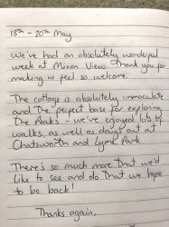 Absolutely immaculate and the perfect base for exploring the Peaks