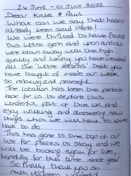 All the 'little extras' that you have thought of made our week so relaxing and peaceful