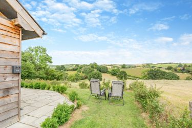 View from the hot tub