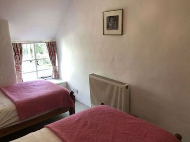 The twin bedroom is ideal for friends or children to share