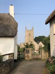 The beautiful Grade I listed Holy Trinity Church is a stone&rsquo;s throw from the cottage