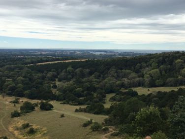 South downs countryside nearby