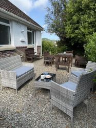 Outside Dining Area with outside W/C