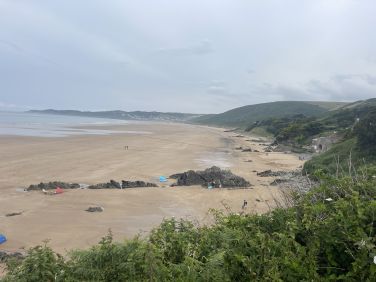 Nearby Putsborough Beach