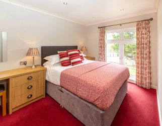 Second bedroom with south facing window.