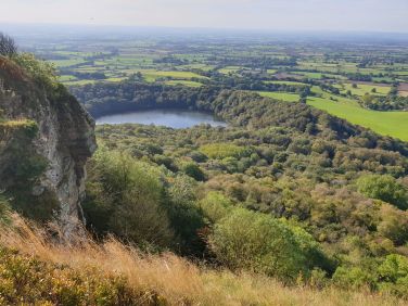 Gormire lake from Sutton Bank