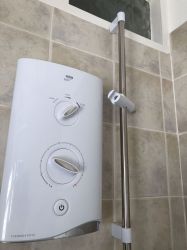 Shower over bath in Ashcroft and Beechcroft