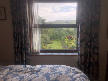 Wake up to this view from king size bed