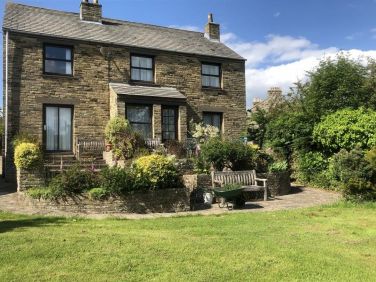 Cottages from the garden