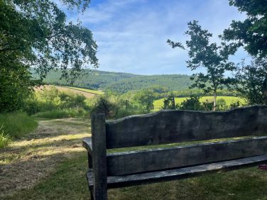 Walks around the lake with benches at strategic viewpoints