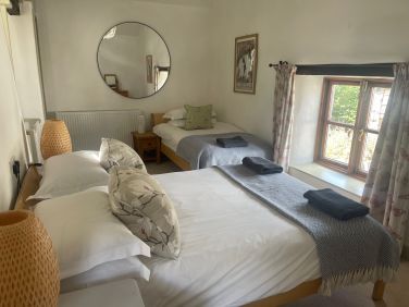 Butterdon's triple bedroom with mezzanine play area