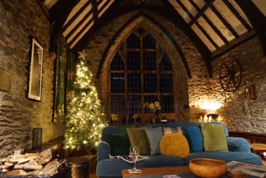 Celebrating Christmas at Studio Cottage Talland Bay
