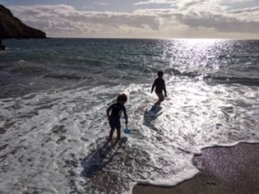Making the most of the last rays of sunshine