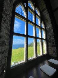 Sit a while watching the boats far out at sea and feel all of your worries drift away