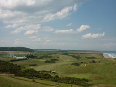 The Poppy Heritage steam train makes its way to Holt.