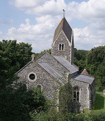St Mary's Church, which overlooks The Old Rectory