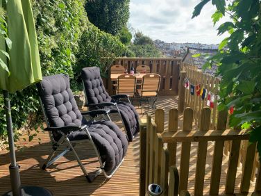 Relax up on the top terrace