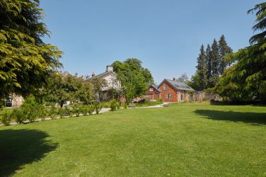 Looking towards the Stables, from the garden