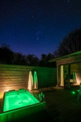 Stars from the spa bath