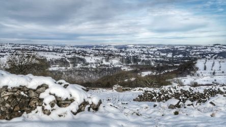 Looking north from Middleton Moor