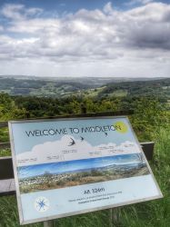 Middleton's altitude provides great views of the surrounding countryside