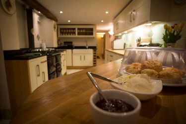 A Warm welcome awaits your arrival in the stunning kitchen