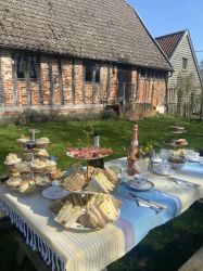 Enjoy tea, croquet or a barbecue in the gardens