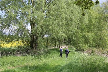 There are short and long waymarked trails for guests - and longer planned routes beyond
