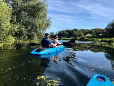 Head down to the River Stour 20 mins away to enjoy kayaking or paddle-boarding