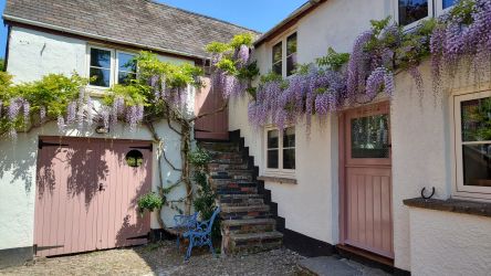 Old Malt House exterior - a pretty Exmoor country cottage