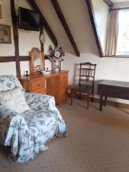 Cosy comfy bedroom with panoramic views as far as the Clent Hills