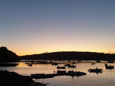 View from The Point in Helford