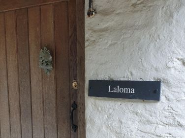 Laloma's front door