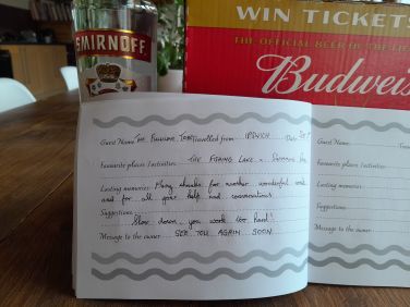 Lovely gifts from our guests