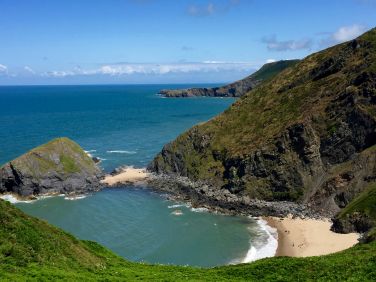 The Dairy Cottage set in rural coastal countryside location three miles from Aberporth Beach