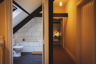 The Dairy Cottage family bathroom set in  coastal countryside location 3 miles from Aberporth Beach