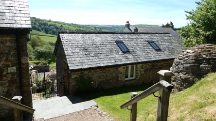 Rear Entrance To Nutcombe Cottage
