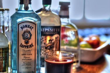 Number One has a bar in the hallway.