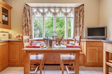 Number One breakfast are in family kitchen.