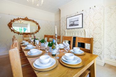 A special room for a special dinner.